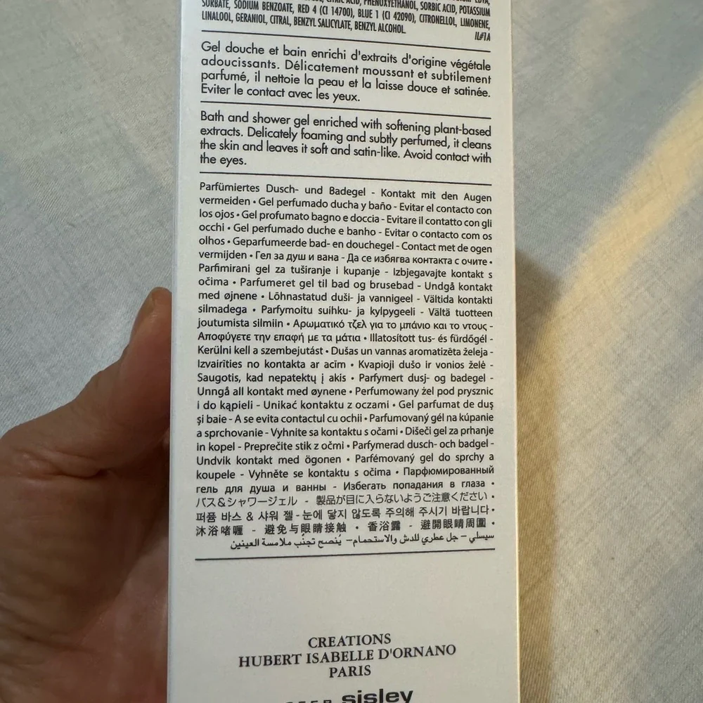 New - Sisley Izia Perfumed bath & shower Gel - Picture 3 of 4